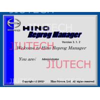 China Hino Reprog Manager V3.12 / Hino Diagnostic Software For Ecu Engine Progamming on sale