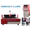 Red Germany IPG Fiber Laser Cutting Machine , Precision metal laser cutter