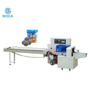 Stainless Steel Scrubber Battery Packing Machine PLC PID Control For Temperature