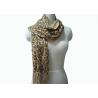 China 100% Acrylic Custom Knit Scarves Woven Plaid Tassel Wraps Scarves And Shawls wholesale