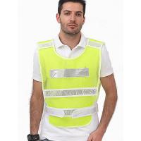 China Class 3 Police Traffic Reflective Vest  Reflective Clothing Construction Site   Sanitation on sale