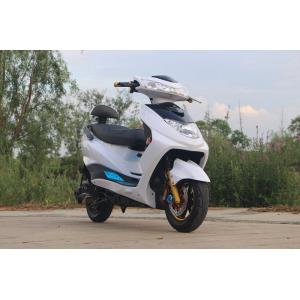 China Steel Electric Moped Bike 1500W Brushless DC Motor With 72V 20Ah Lead - Acid Battery supplier