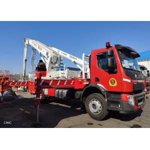 85km/H 315L Aerial Scaling Ladder Platform Fire Truck 2 Up Telescopic Boom