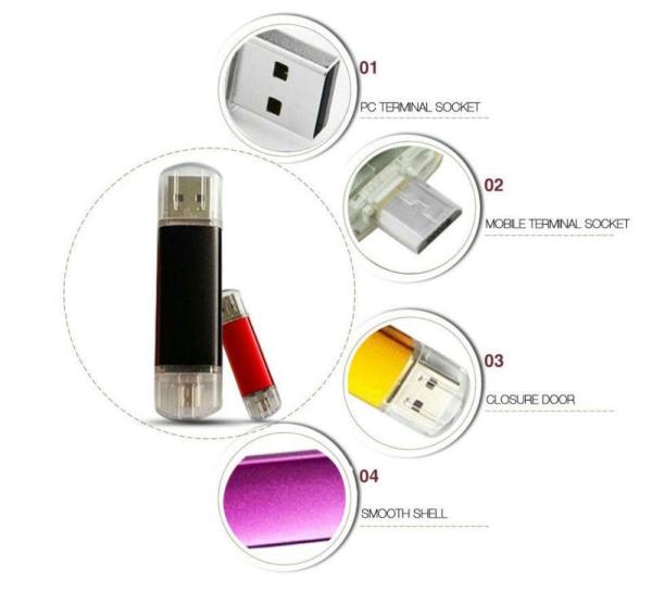 Kongst 2015 new product OTG usb flash drives/OTG usb for smartphone & PC thumb drive memory stick