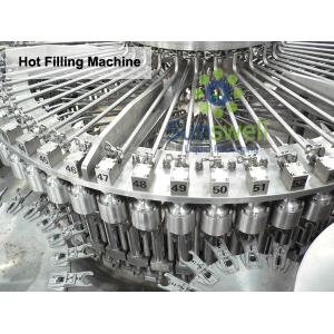 China Automatic PLC Hot Filling Machine , Bottle Fruit Juice Processing Line supplier