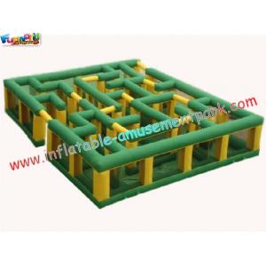China Customized inflatable Sport Game, 0.55mm PVC tarpaulin Inflatable Maze Toys Hire supplier