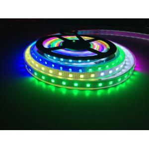 China la tira impermeable de los 5M IP20 WS2813 LED con PWB blanco DC colorido 5V llevó luces como el caballo que corría para la decoración del agua supplier
