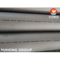 China Duplex Steel Seamless Pipe Super Duplex Steel Pipe ASTM ASME B677 B674 UNS N08904 904L 2507 1.4539 on sale