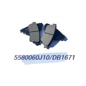 China 5580060J10 Semi Metallic Low Steel Ceramic Brake Pads DB1671 / D1008 supplier