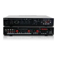 China LDZS 5.1 Channel Professional Audio Amplifier Ktv Home Theatre System 2 Mics Input Speaker Mixer on sale