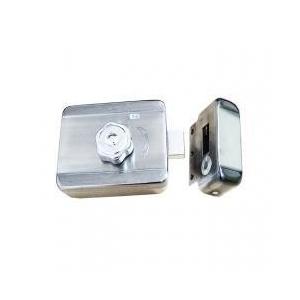 China Smart Home Electric Rim Lock Iron Case Lock With Deadbolt Latch Fail Secure Type wholesale