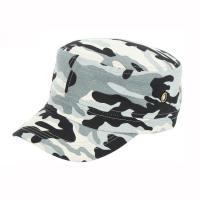 China 2019 Flat Top Army Cap , New Style Military Camouflage Cap 100% Cotton on sale
