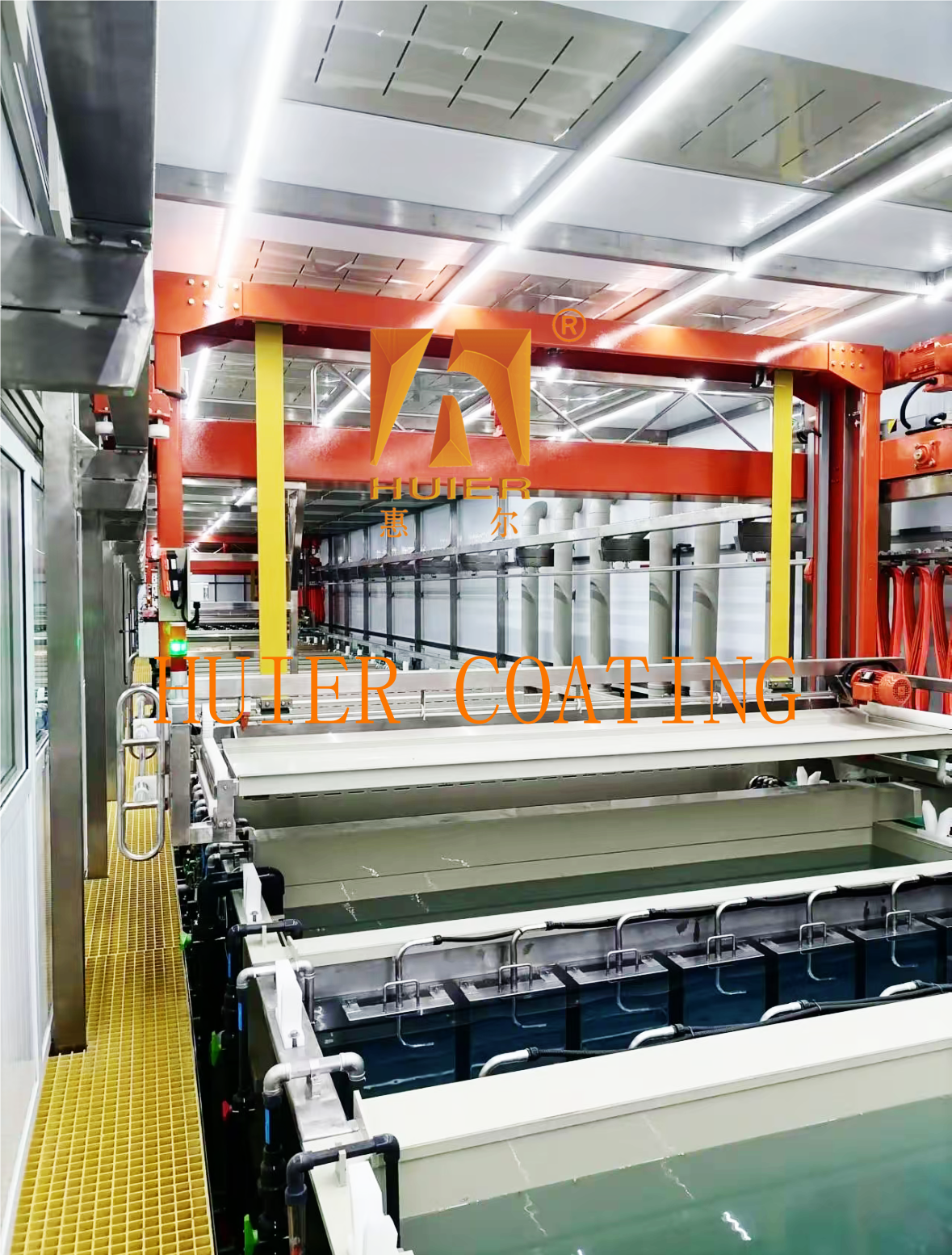 China Ligne de production d'oxydation par galvanoplastie intelligente et écologique pour le procédé de revêtement wholesale