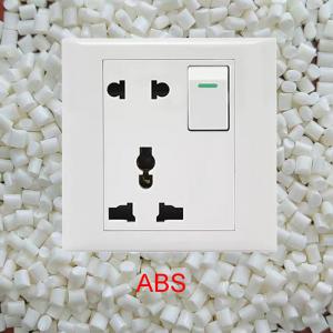 Glossy Surface ABS Resins ABS Plastic Granules Flame Resistant