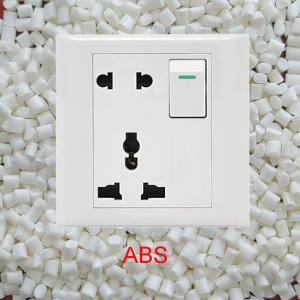 China Os grânulo plásticos do ABS de superfície lustroso das resinas do ABS ardem resistente wholesale