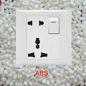 Glossy Surface ABS Resins ABS Plastic Granules Flame Resistant