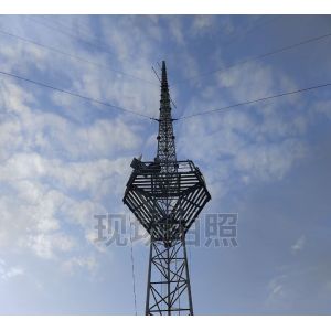 China Hot Dip Galvanizing 60-80m Lattice Guyed Tower Mast for Wind Measurement Campaign Q420B/Q355B/Q235B Materials wholesale