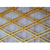 China Powder Coated Diamond Hole ISO Expanded Metal Wire Mesh for Platform Step Ladder on sale