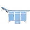 Easy Operation Medical Examination Table With Drawers Cabinet And Step Stool