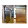 Pu 100mm Sandwich Cold Storage Doors , Insulated Door Panels Polyurethane Core