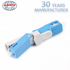 China SC / UPC FTTH fast connector Field assembly connector Quick Connector supplier