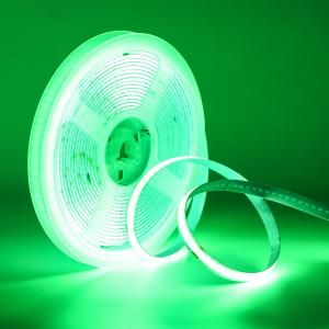 Customized 12V Green led Light IP67 IP20 COB LED Strip Lamp for Living Room
