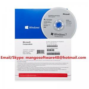 China One PC Microsoft Windows 7 Professional 64bit DVD ROM Drive Online Activation wholesale