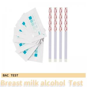 ISO Rapid Diagnostic Test Kit Reliable Analysis Breastmilk Alcohol Test Strips
