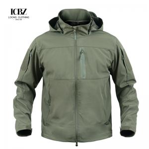 China Men's Waterproof Tactical Combat Jacket Hoody Winter Solid Camouflage Coat Uniform supplier