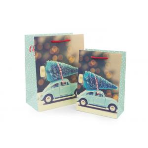 Promotional Unique Luxury Christmas Packaging With Car Pattern Printed