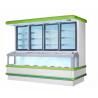 China New Design Vertical Combi Freezer Below Freezer Above Freezer for Supermarket wholesale