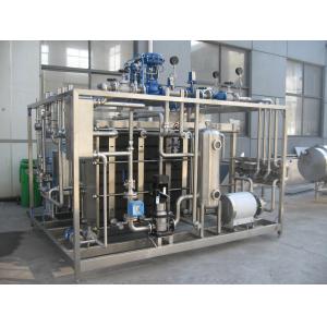 China Full Automatic Milk Pasteurizer Machine With High Temperature supplier