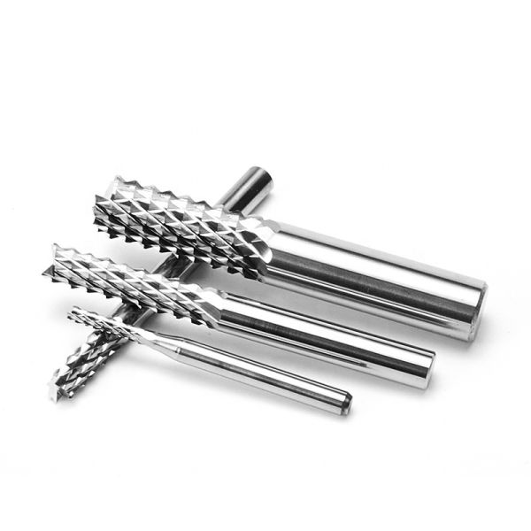 PCB OEM Cnc  Spiral Router Bit Circuit Boards  Corn Teeth End Mill