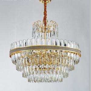 Living Room Decorative Pendant Light Home Modern Luxury Ceiling Crystal Chandeliers
