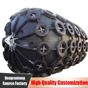 2.0m パネウマティックゴムフェンダー 耐久性高い 維持費が少ない 油断性のある表面