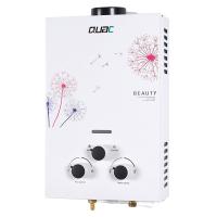 China 6L 12KW NG Gas Water Heater Optional Summer & Winter Switch White on sale