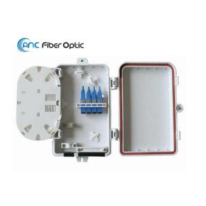 China IP65 FTTH Fibre Optic Cable Termination Boxes 4 Core Outdoor Wall Mount supplier