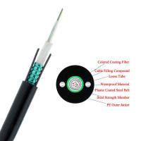 China ROHS OS2 PE Fiber Optic Single Mode Cable 4 - 48 Cores For Duct Aerial on sale