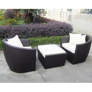 Leisure Aluminium PE Rattan Wicker Sofa sets Outdoor Garden Backyard wicker Patio sofa furniture