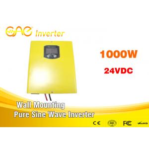 China 1000watt 12v 24v 220v dc ac Pure Sine Wave Inverter with battery charger supplier