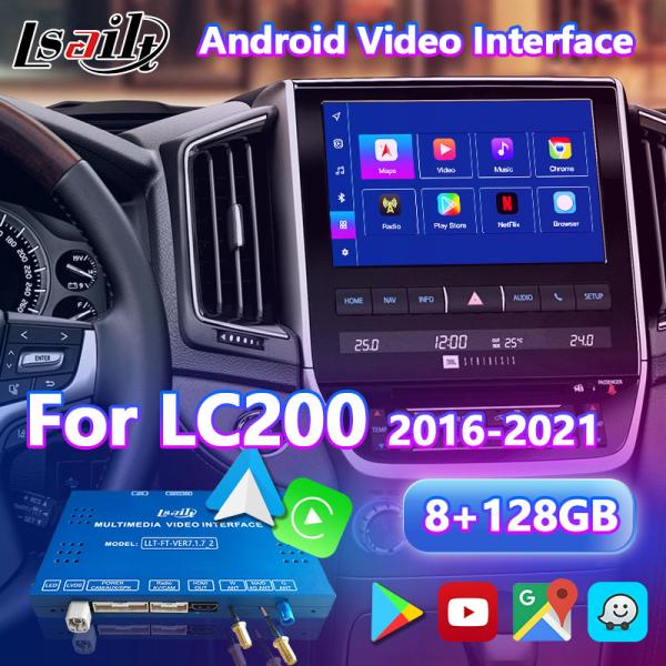 Lsailt Android Multimedia Video Interface for Toyota Land Cruiser 200 LC200 VX VXR VX-R 2016-2021