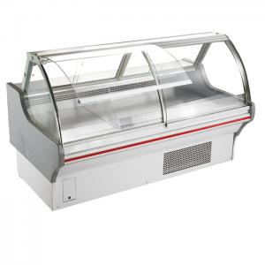 China Lifting Doors Deli Display Refrigerator Showcase R22 / R404a With Dynamic Cooling supplier