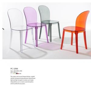 China transparent chair clear magis Vanity Chair supplier