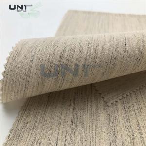 China Goat Hair woven interfacing for jacket , Lining and Interlining with Smooth Handfeeling supplier