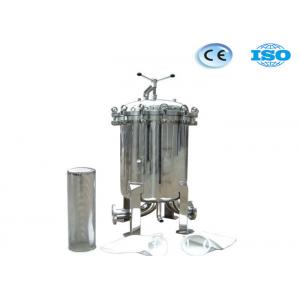 China 304 1# 2# 3# 4# Single Bag Filter Housings Stainless Steel Liquid Bags Filter Housing supplier