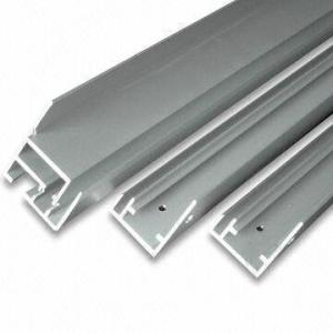 China 6060 T5 / T6 Aluminum Solar Panel Frame With Screw Joint , Bronze Aluminum Solar Frame wholesale