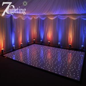 China Starlit LED Dance Floor Pannel 60x60CM Twinkling LED Dance Floor for Event,Stage,Nightclub Floor Lighting Decoration supplier