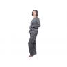 China Breathable Fireworks Printing Satin 2 Piece Pajama Set With Full Open Placket wholesale