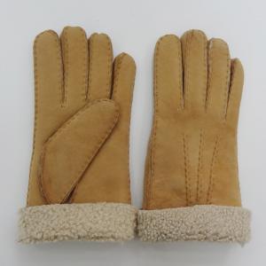 Factory price of classical sheepskin merino gloves ladies sheepskin winter gloves woman