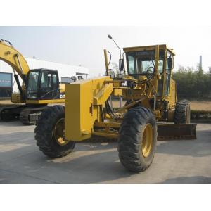 China Cat 140k Used Motor Grader Year 2014 , Push Blade Used Road Graders For Sale supplier